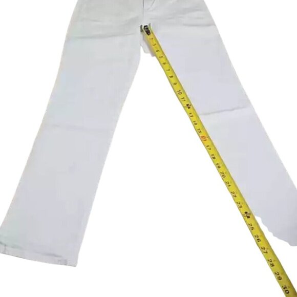 Rag & Bone White High Rise Ankle Cigarette Jeans | Size 25 (2) - Picture 8 of 16